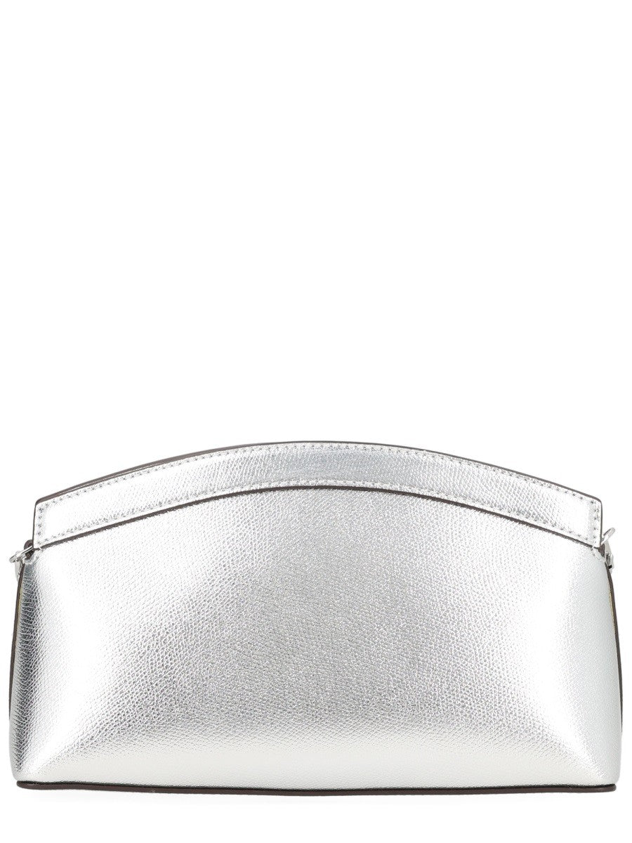 Michael Kors Women's Clutch Athena Small Silver