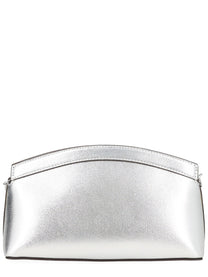 Michael Kors Women's Clutch Athena Small Silver
