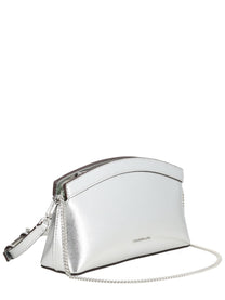Michael Kors Women's Clutch Athena Small Silver