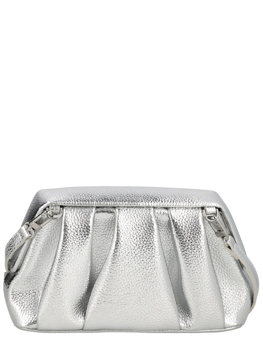 Themoirè Women's Clutch Bag Athena Silver