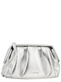 Themoirè Women's Clutch Bag Athena Silver