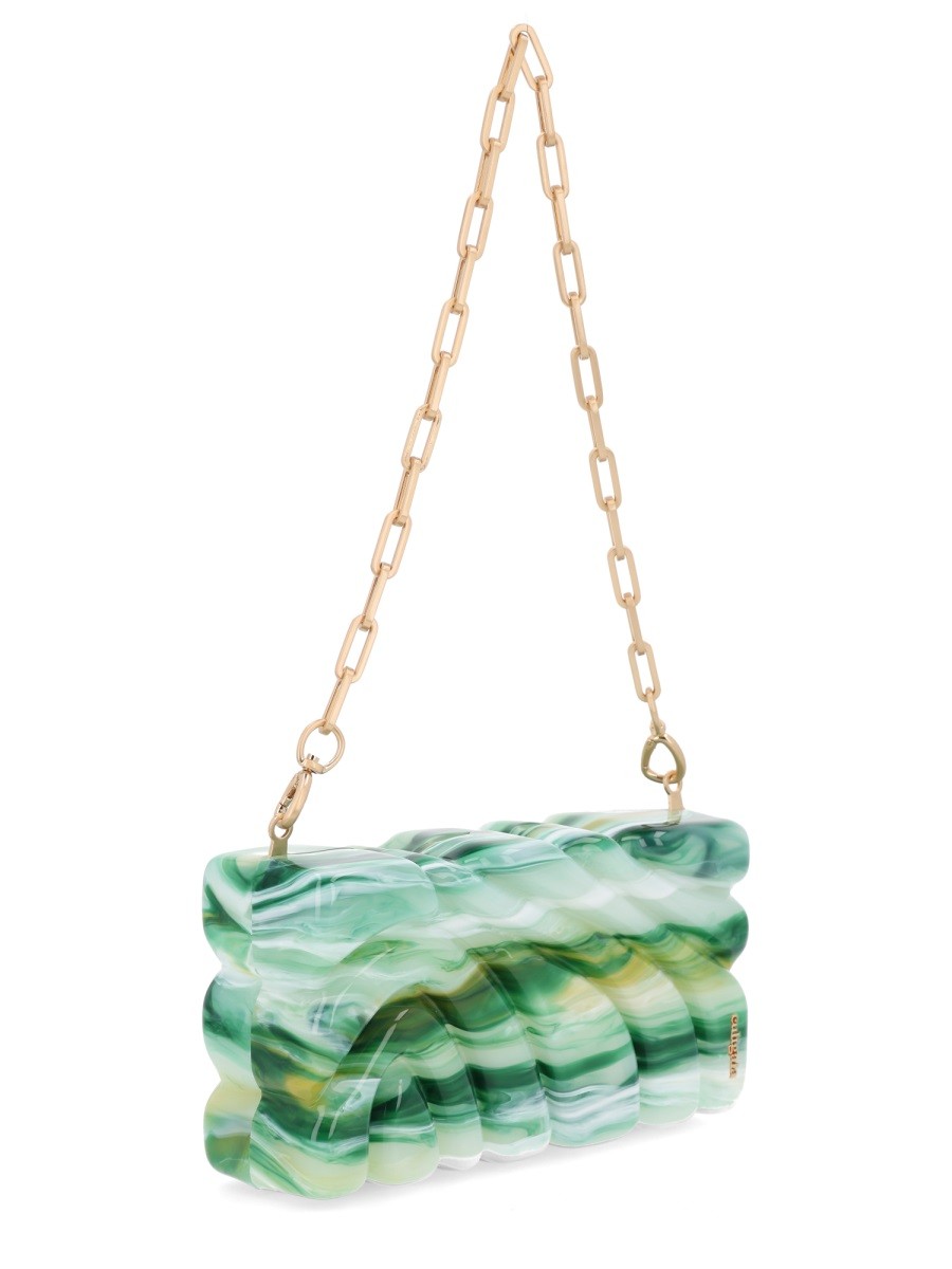 Cult Gaia Women's Clutch Bag Aura Green
