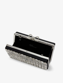 self-portrait Women's Clutch Bag Silver, view 4