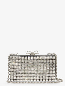 self-portrait Women's Clutch Bag Silver