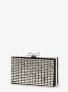 self-portrait Women's Clutch Bag Silver, view 3