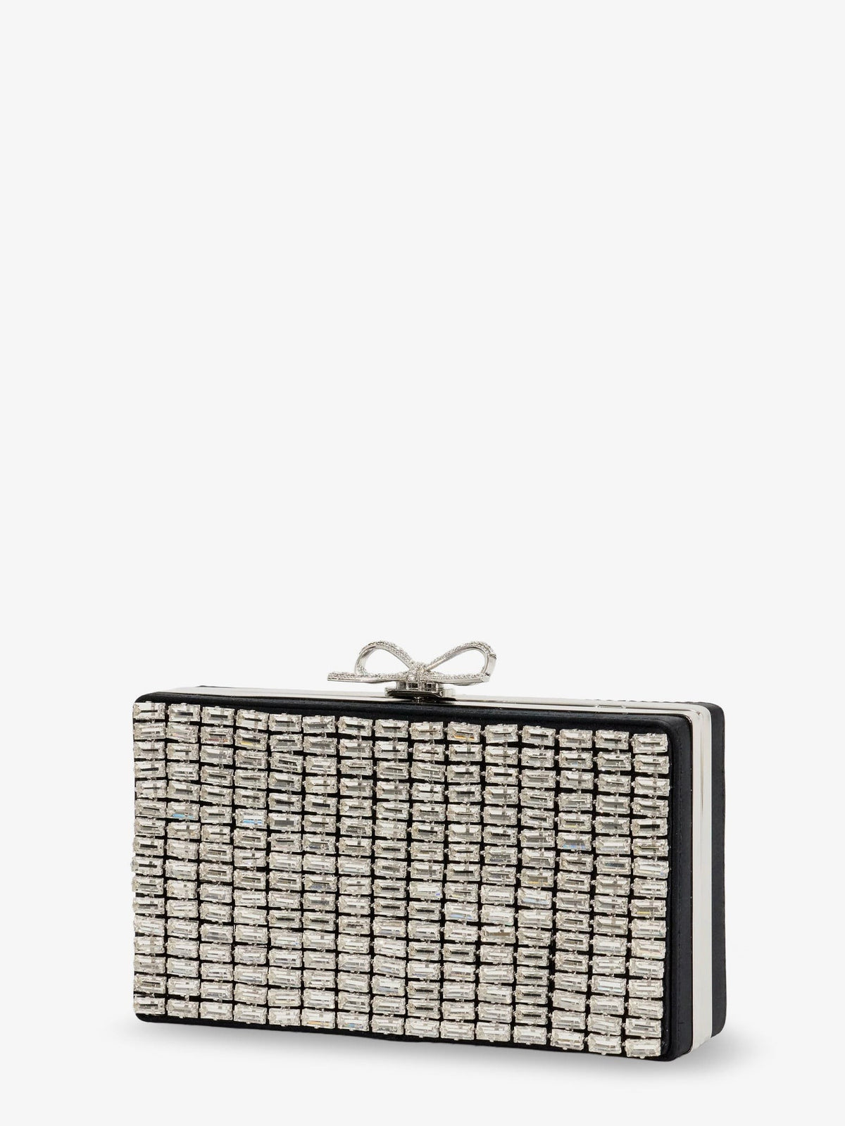 self-portrait Women's Clutch Bag Silver, view 3