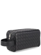 Bottega Veneta Men's Clutch Bag Black, view 3