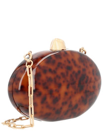 Cult Gaia Women's Clutch Eviana Brown