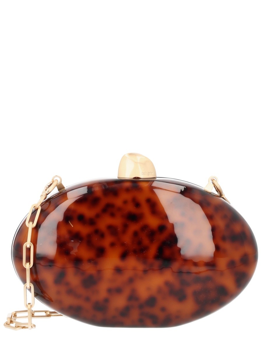 Cult Gaia Women's Clutch Eviana Brown