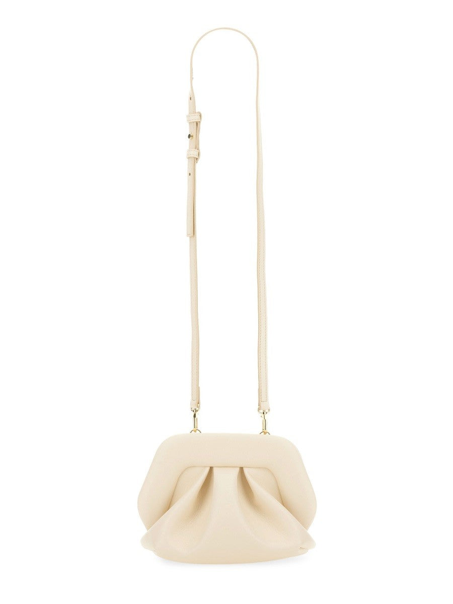 Themoirè Women's Clutch Gea White