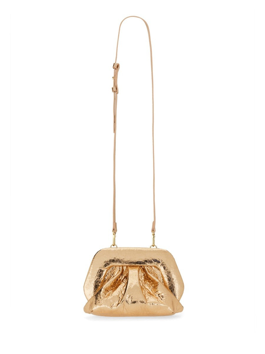 Themoirè Women's Clutch Gea Gold