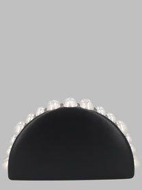 Cult Gaia Women's Clutch Gili Black