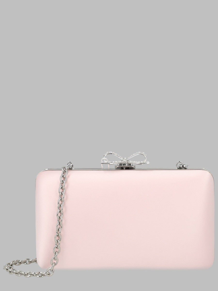 self-portrait Women's Clutch Rosa in Raso Blue
