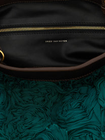 Dries Van Noten Clutch Rose Green