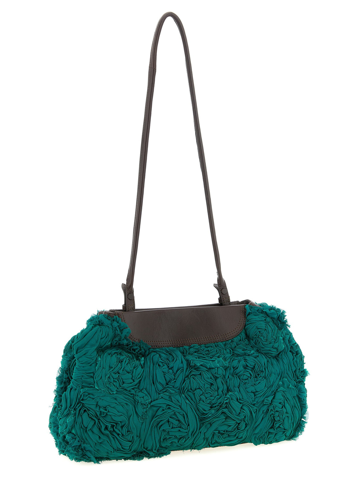 Dries Van Noten Clutch Rose Green