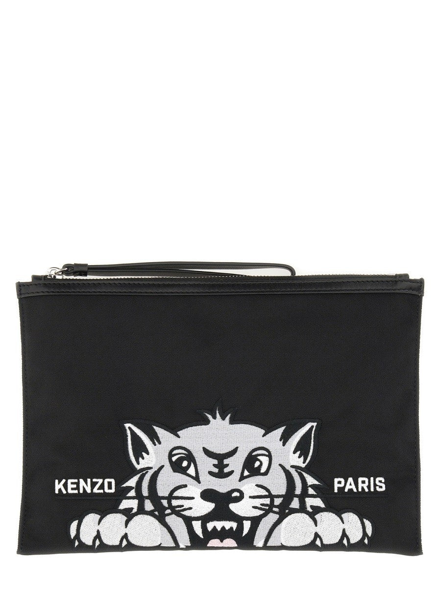 Kenzo Clutch &quot;Varsity&quot; Large