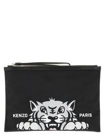 Kenzo Clutch &quot;Varsity&quot; Large