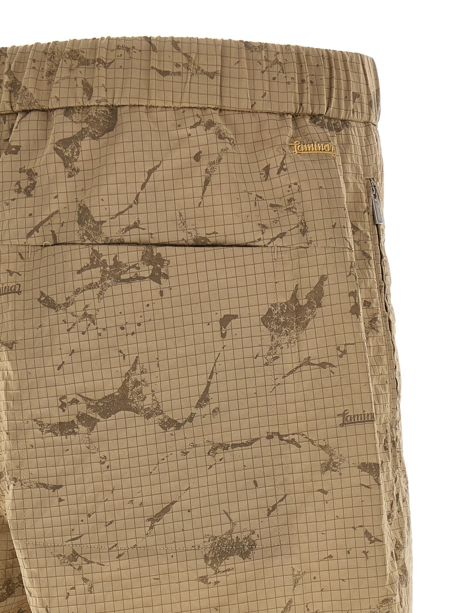 Laminar Cmouflage Bermuda Shorts Beige