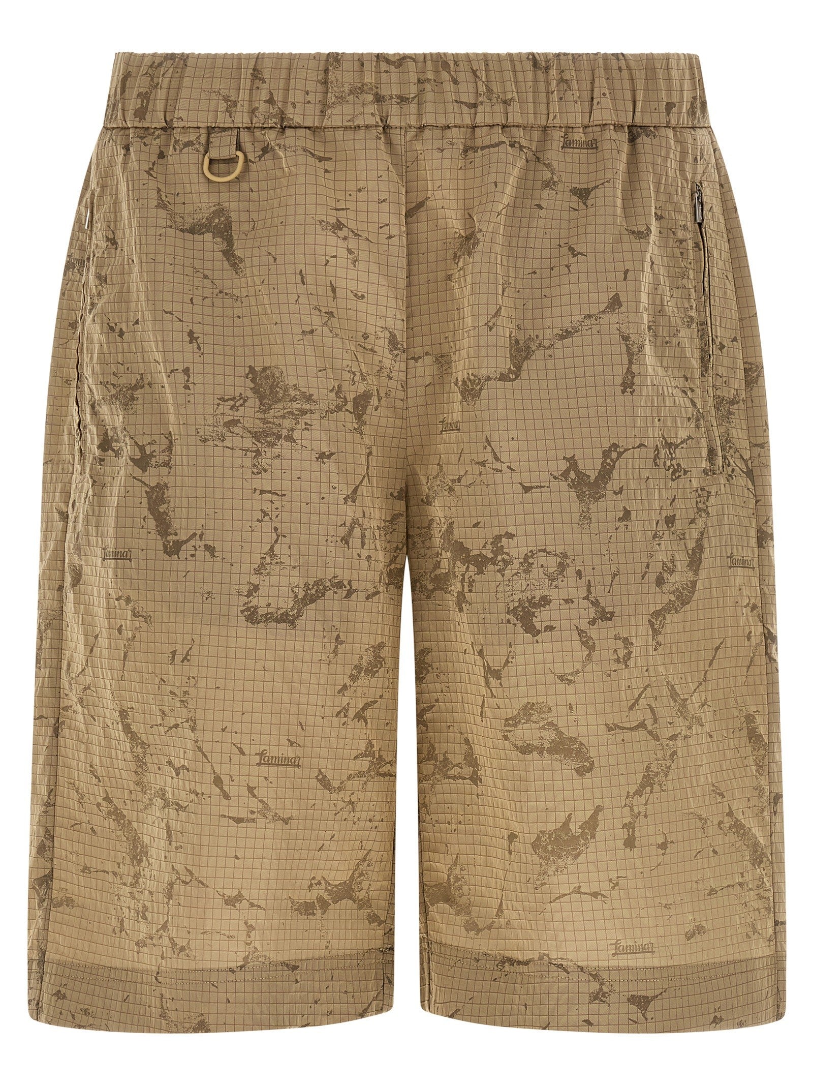 Laminar Cmouflage Bermuda Shorts Beige