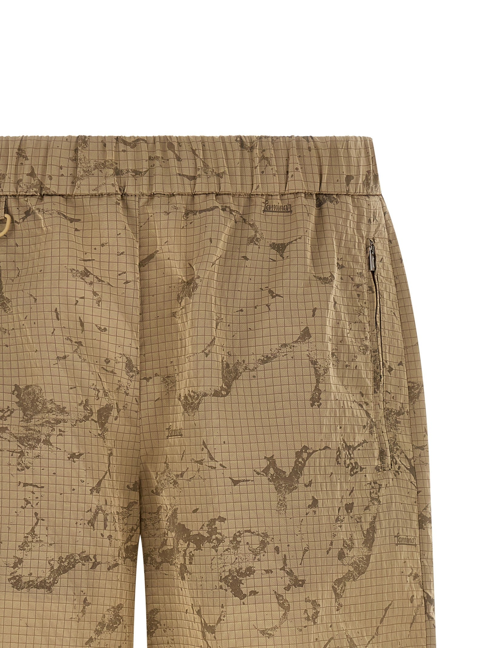 Laminar Cmouflage Bermuda Shorts Beige