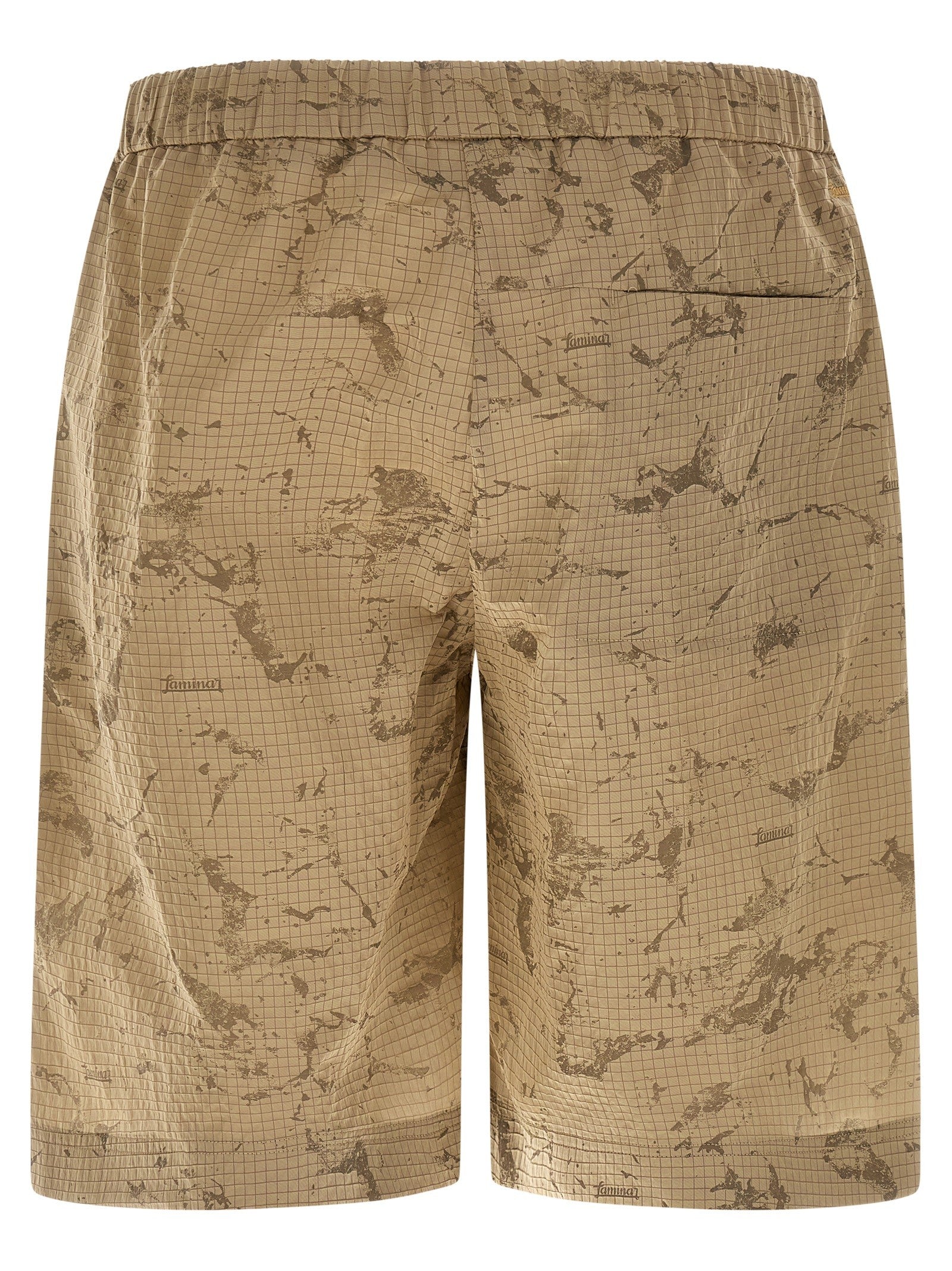 Laminar Cmouflage Bermuda Shorts Beige