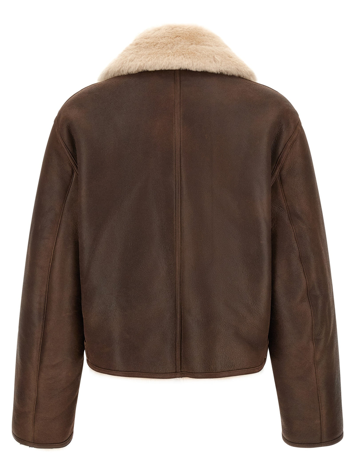 CO Brown Sheepskin Jacket Brown, view 2