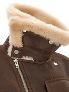 CO Brown Sheepskin Jacket Brown, view 5