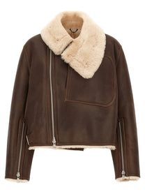 CO Brown Sheepskin Jacket Brown