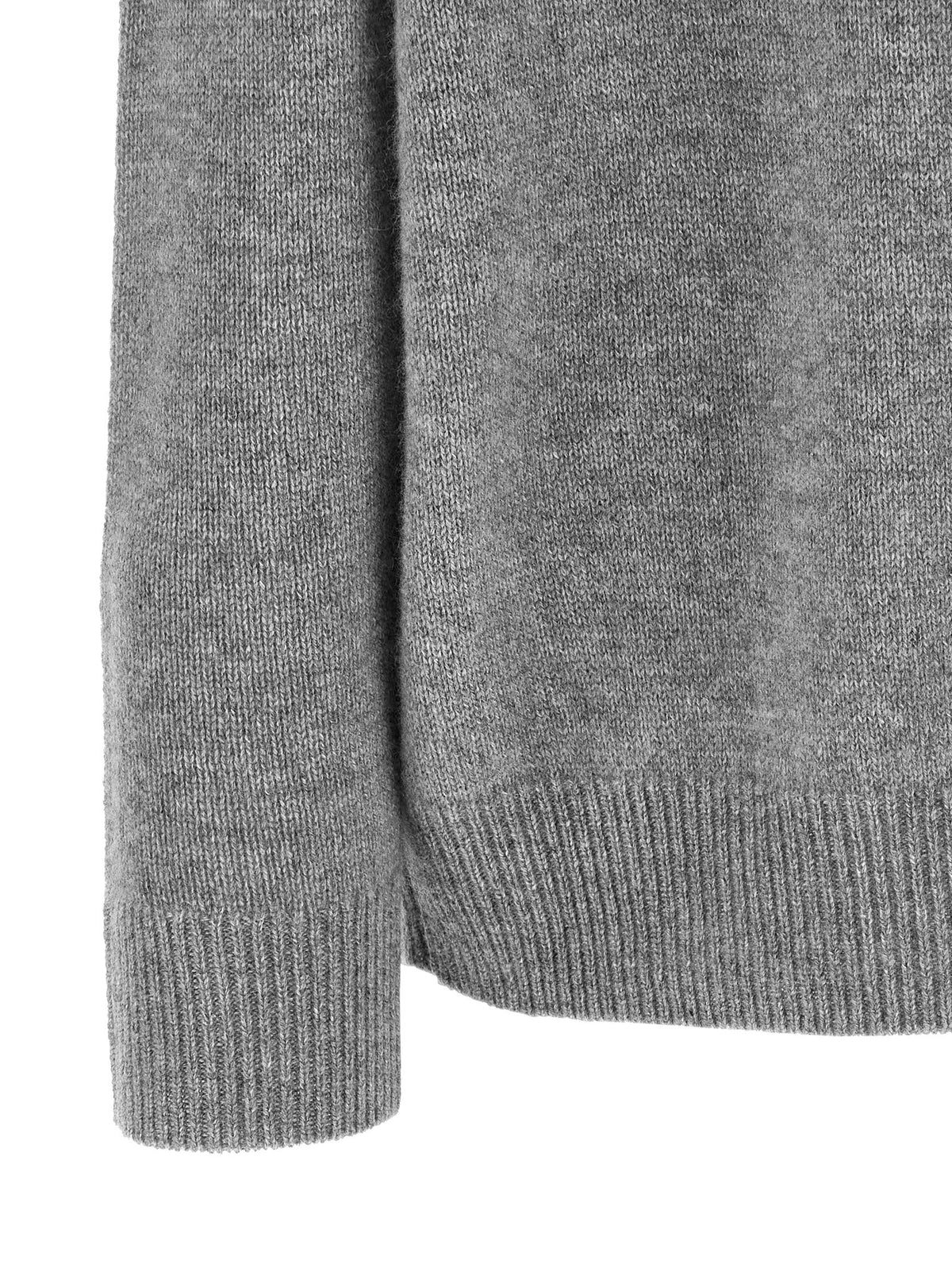 CO Grey Cashmere Neck Sweater Grey, view 4