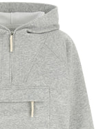 CO Grey Scuba Jersey Hoodie Grey, view 3