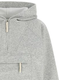 CO Grey Scuba Jersey Hoodie Grey, view 3