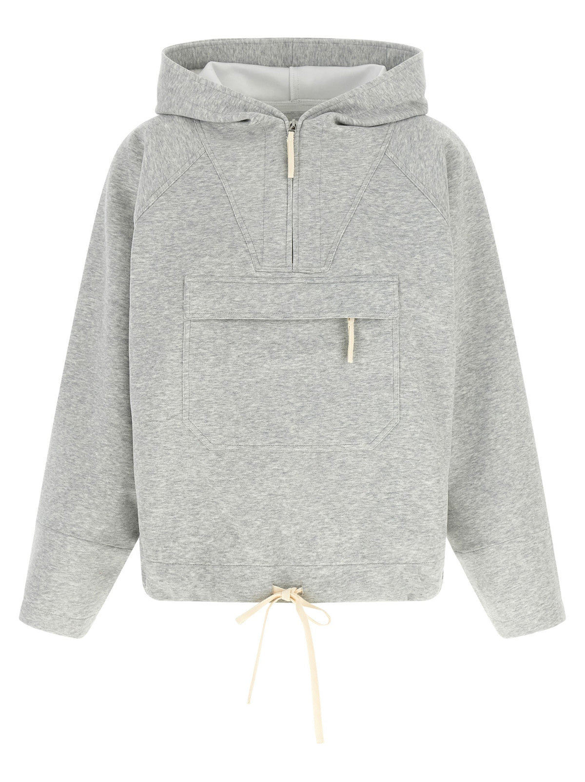 CO Grey Scuba Jersey Hoodie Grey