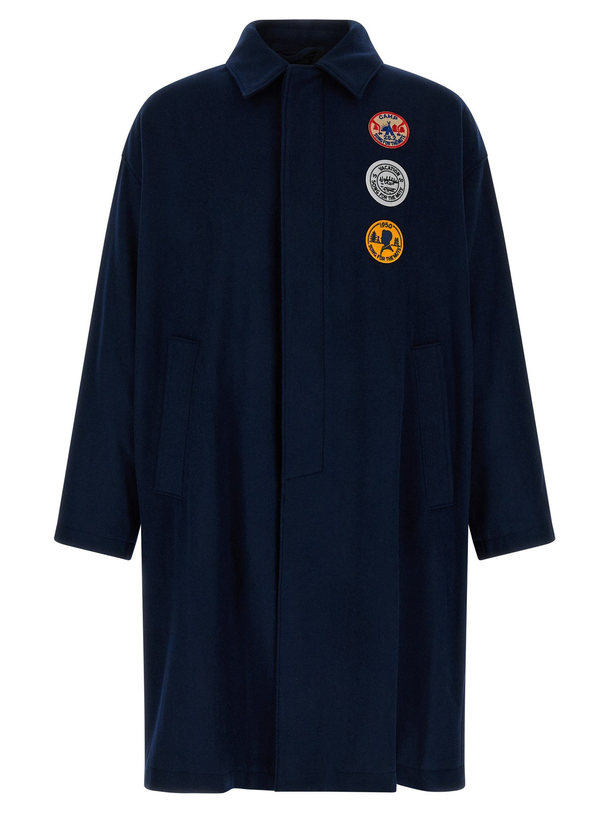 Song For The Mute Coach Coat Blue