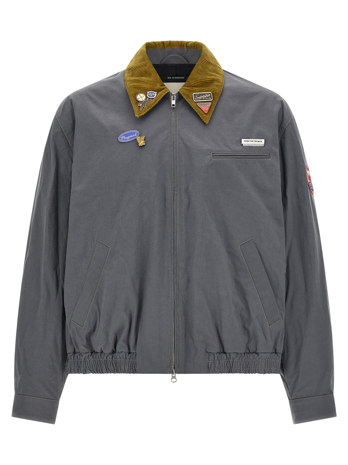 Song For The Mute Coach Jacket Grey