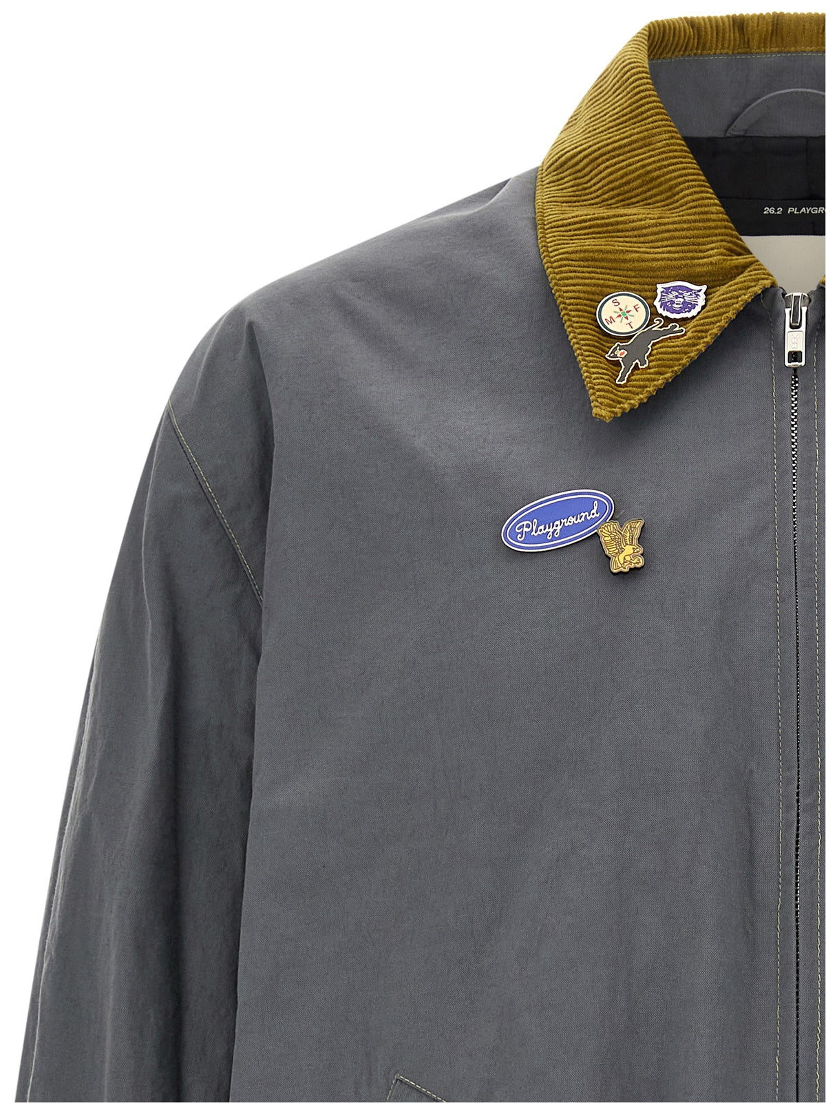 Song For The Mute Coach Jacket Grey