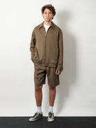 Golden Goose Men's Coach Wool and Cotton Jacket Brown