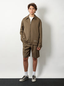 Golden Goose Men's Coach Wool and Cotton Jacket Brown