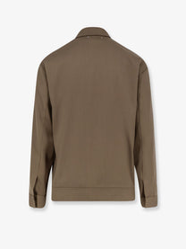 Golden Goose Men's Coach Wool and Cotton Jacket Brown