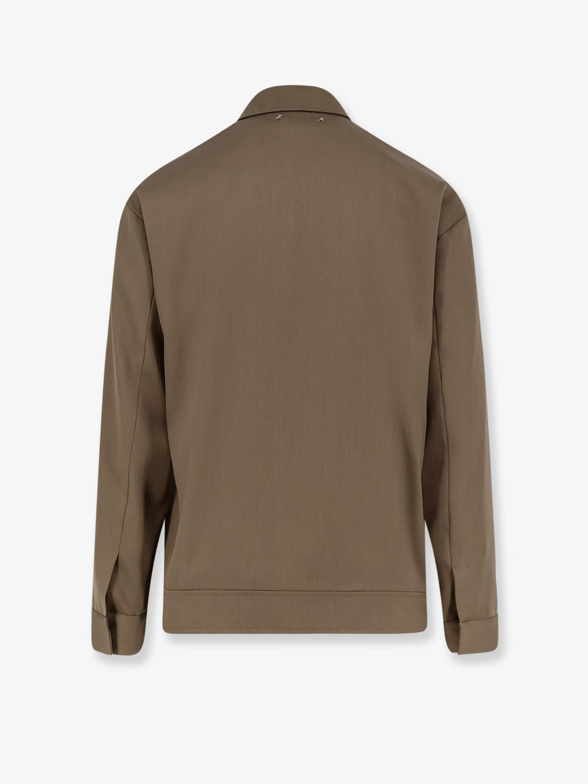 Golden Goose Men's Coach Wool and Cotton Jacket Brown