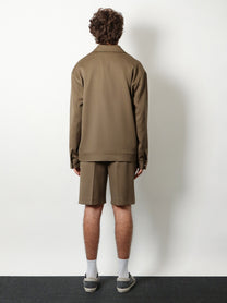 Golden Goose Men's Coach Wool and Cotton Jacket Brown