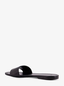 Celine Women's Coast Mule Leather Sandals Black