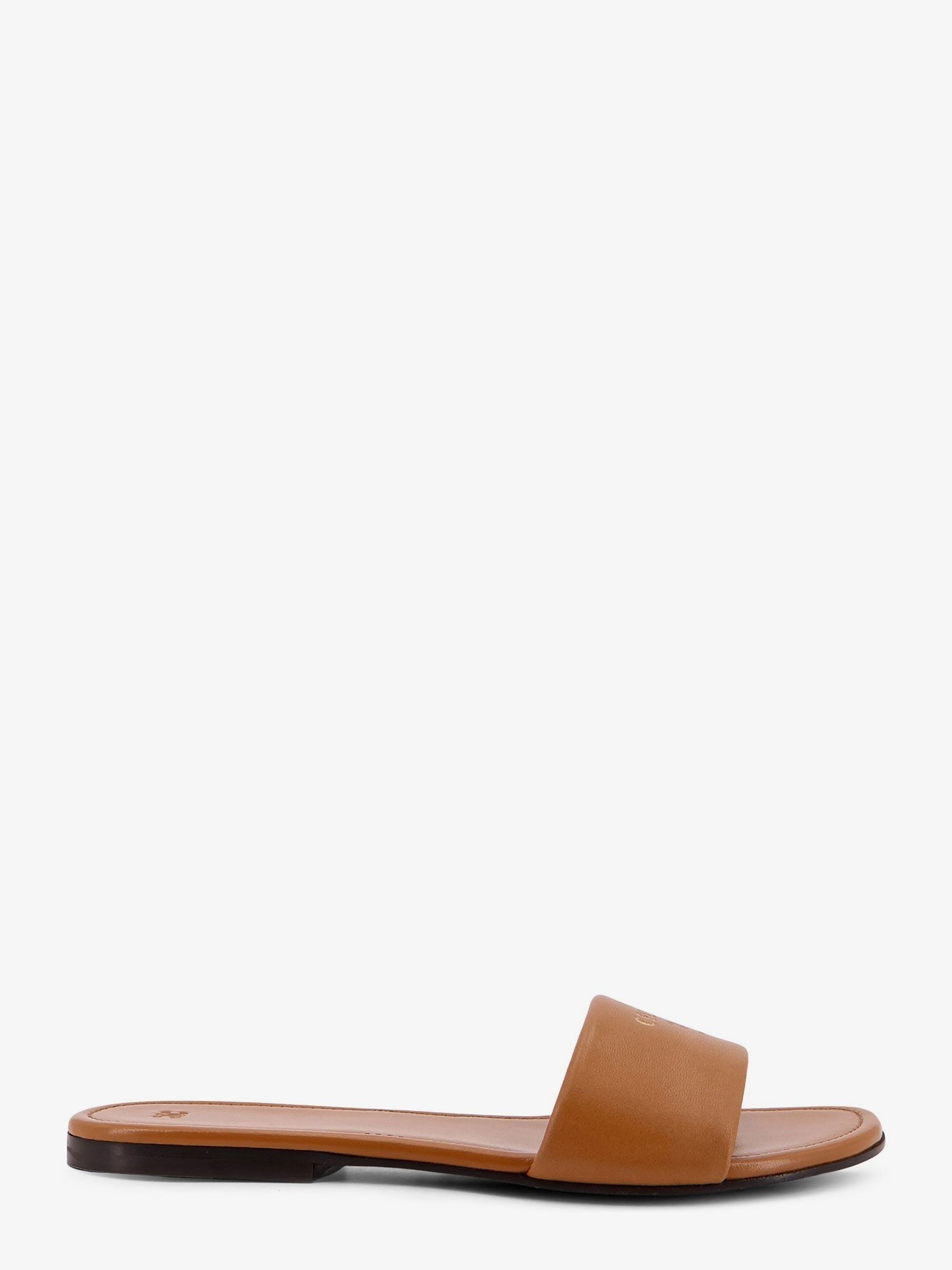 Celine Women's Coast Mule Leather Sandals Sahara Celine