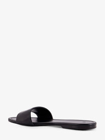 Celine Women's Coast Mule Leather Sandals Black Celine