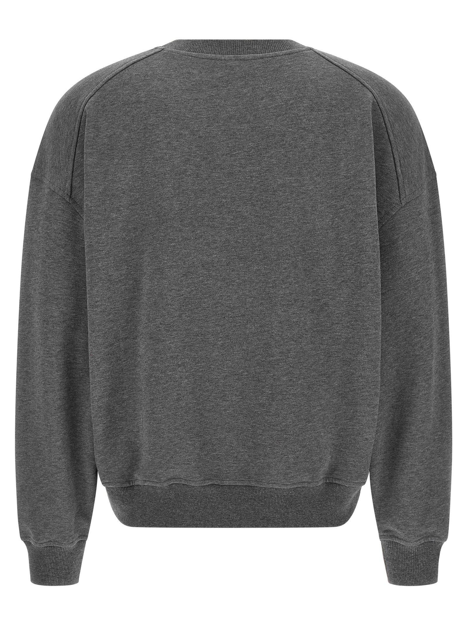 Brunello Cucinelli Coat of Arms Embroidered Sweatshirt Grey