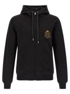 Dolce &amp; Gabbana Coat of Arms Hoodie Black