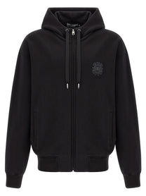 Dolce &amp; Gabbana Coat of Arms Hoodie Black