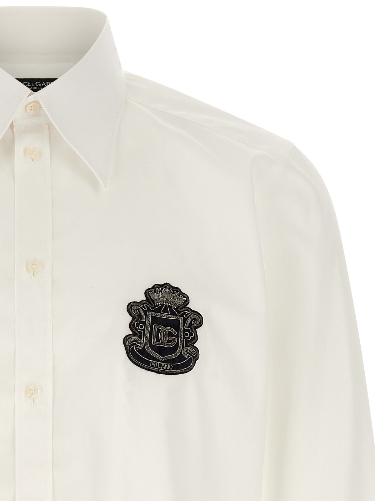 Dolce &amp; Gabbana Coat of Arms Shirt White