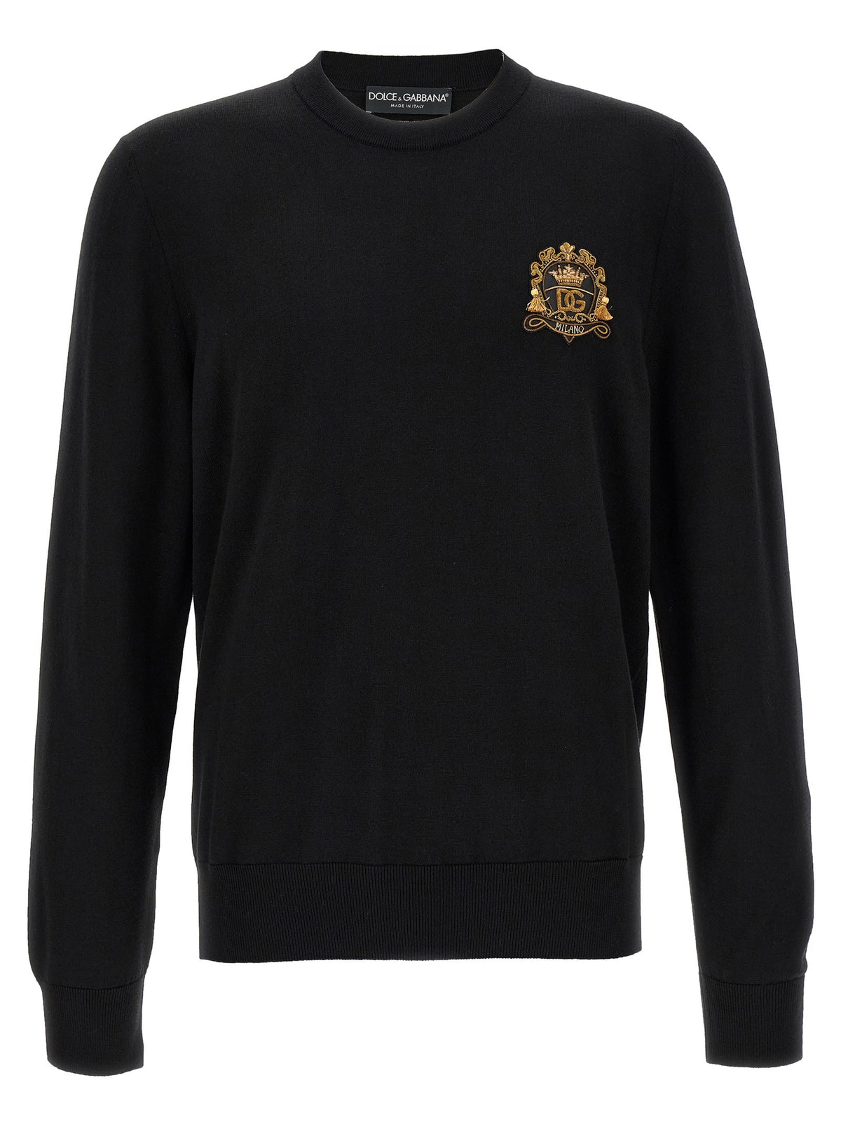 Dolce &amp; Gabbana Coat of Arms Sweater Black