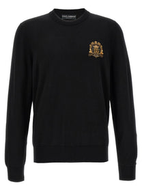 Dolce &amp; Gabbana Coat of Arms Sweater Black