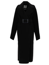 Sportmax Women's Coat Things Black